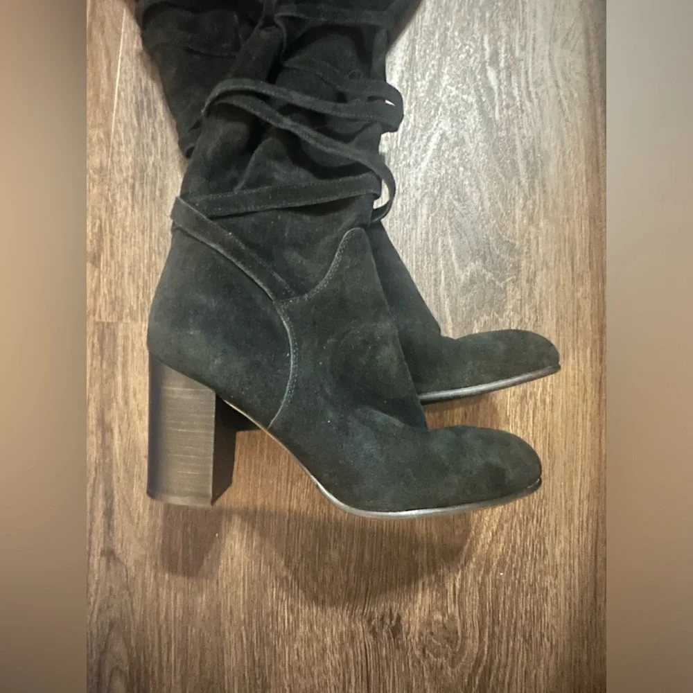 NEW! Sam Edelman Tall Sable Over The Knee Suede Boots - Size 9 🛵